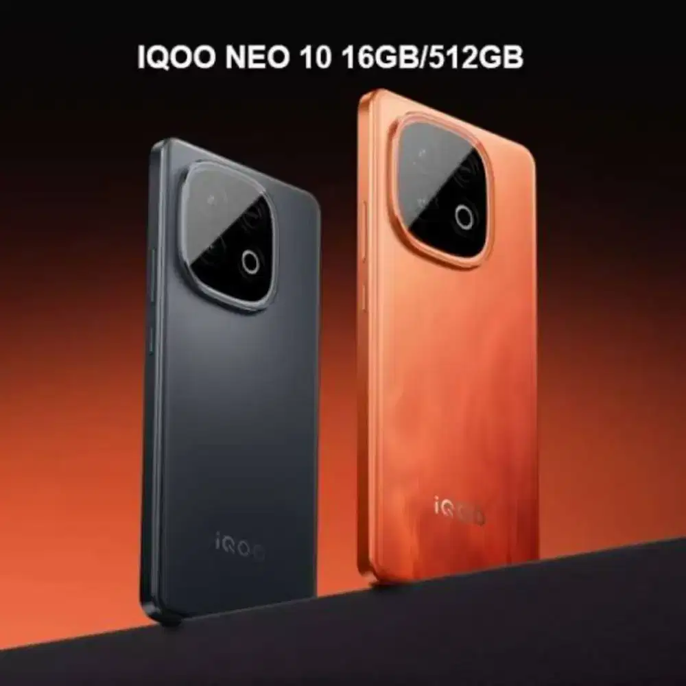IQOO NEO 10 5G 16/512GB GARANSI RESMI SEGEL FREE GIFT
