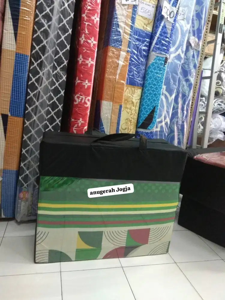 Kasur Busa Lipat Omera Tas 8 cm Ukuran 70