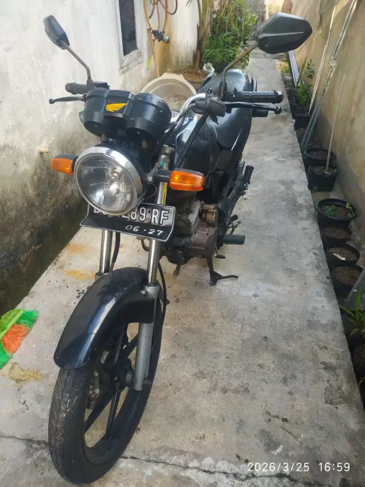 Megapro siap jalan, tidak dipakai di jual saja santai