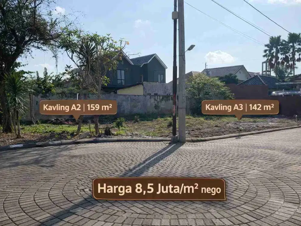 Tanah Kavling Dalam Perumahan Palagan Dekat Hyatt, Lingkungan Premium & Strategis