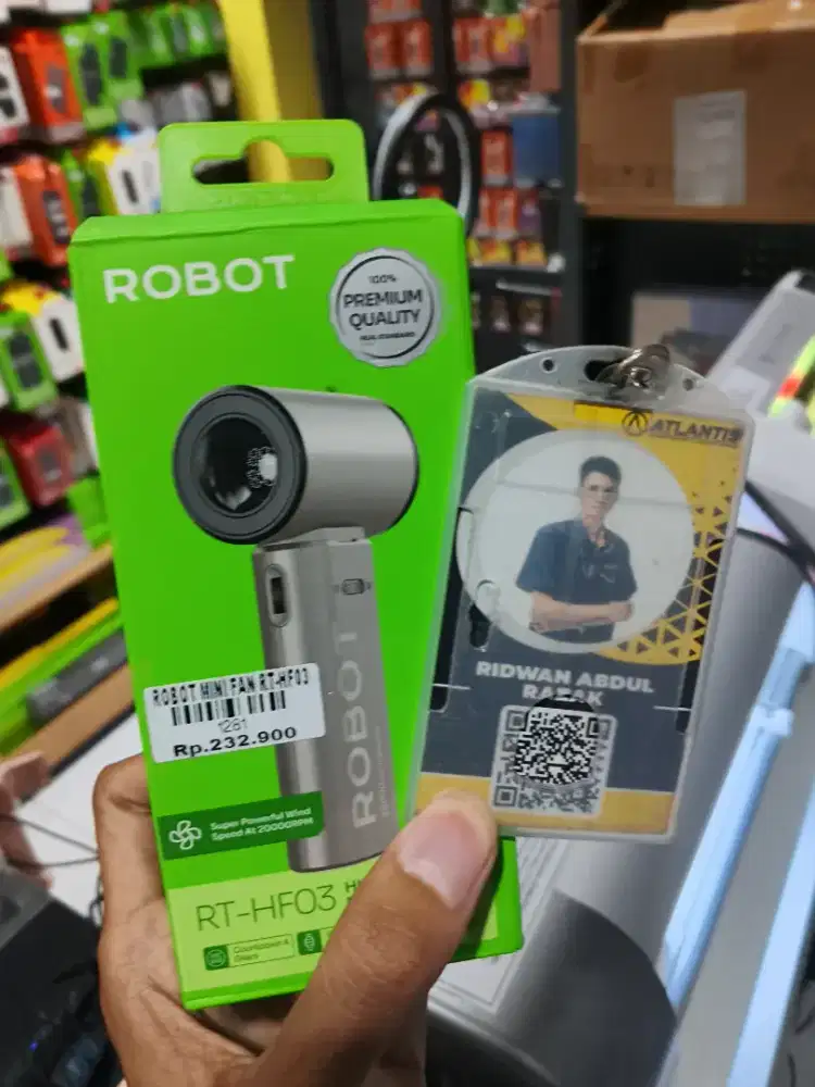 ROBOT MINI FAN RT-HF03 | ATLANTIS DAHSYAT