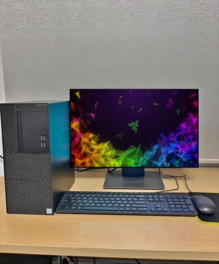 PC GAMING FULSET + LCD + RAM 8 GB + VGA 1 GB + HD 500 GB + GAMES APP