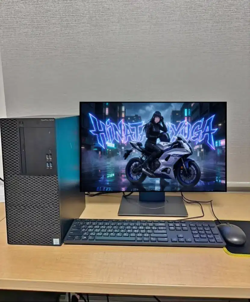 PC GAMING FULSET + LCD + RAM 8 GB + VGA 1 GB + HD 500 GB + GAMES APP