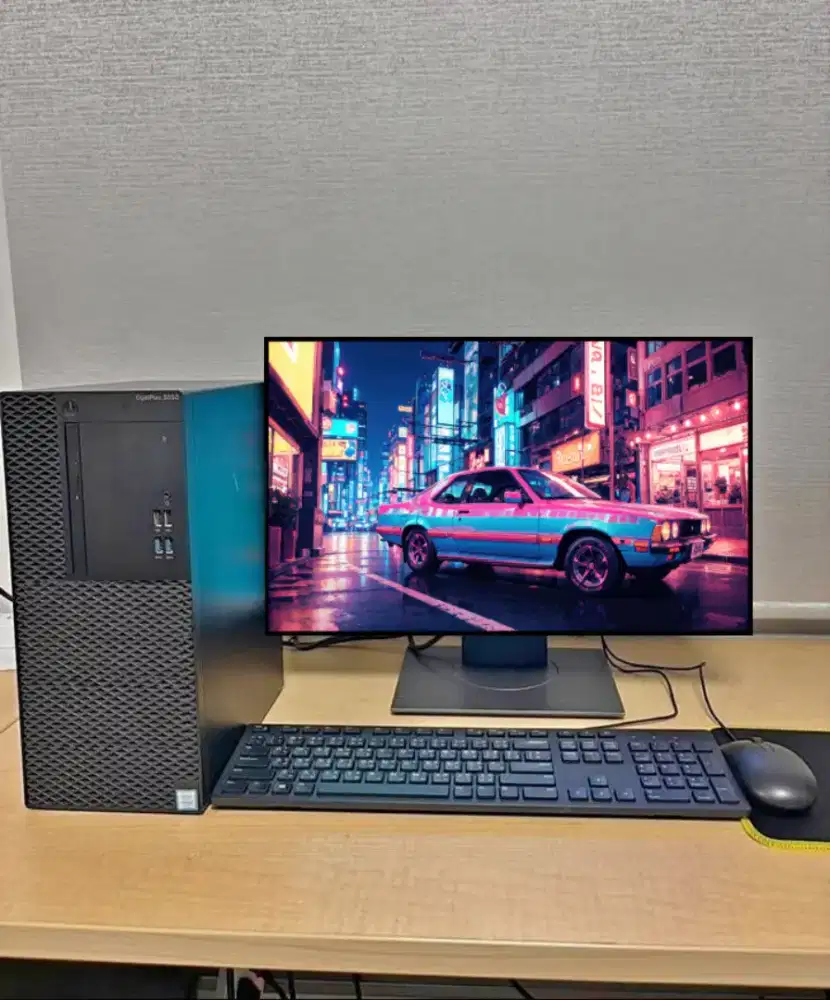 PC GAMING FULSET + LCD + RAM 8 GB + VGA 1 GB + HD 500 GB + GAMES APP