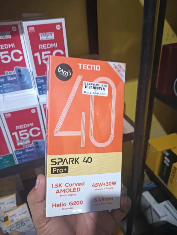 TECNO SPARK 40 6/128 | ATLANTIS DAHSYAT