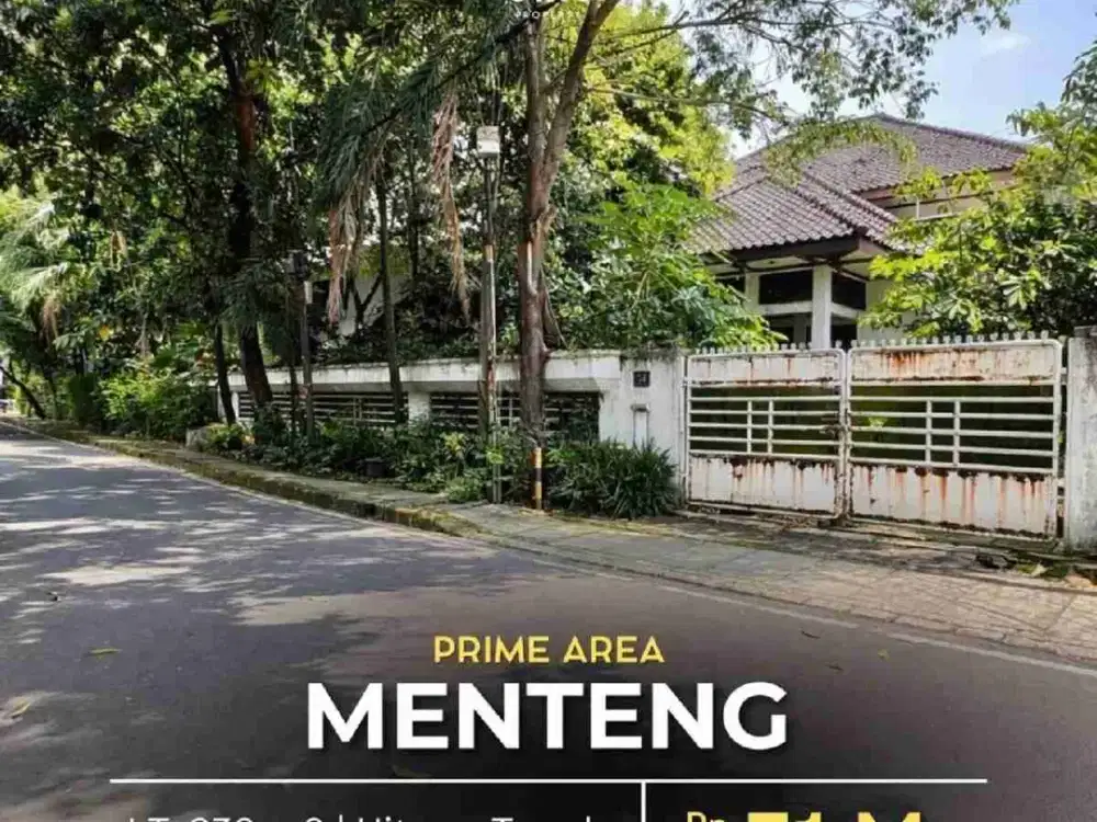 HITUNG TANAH PRIME AREA di MENTENG JAKARTA PUSAT