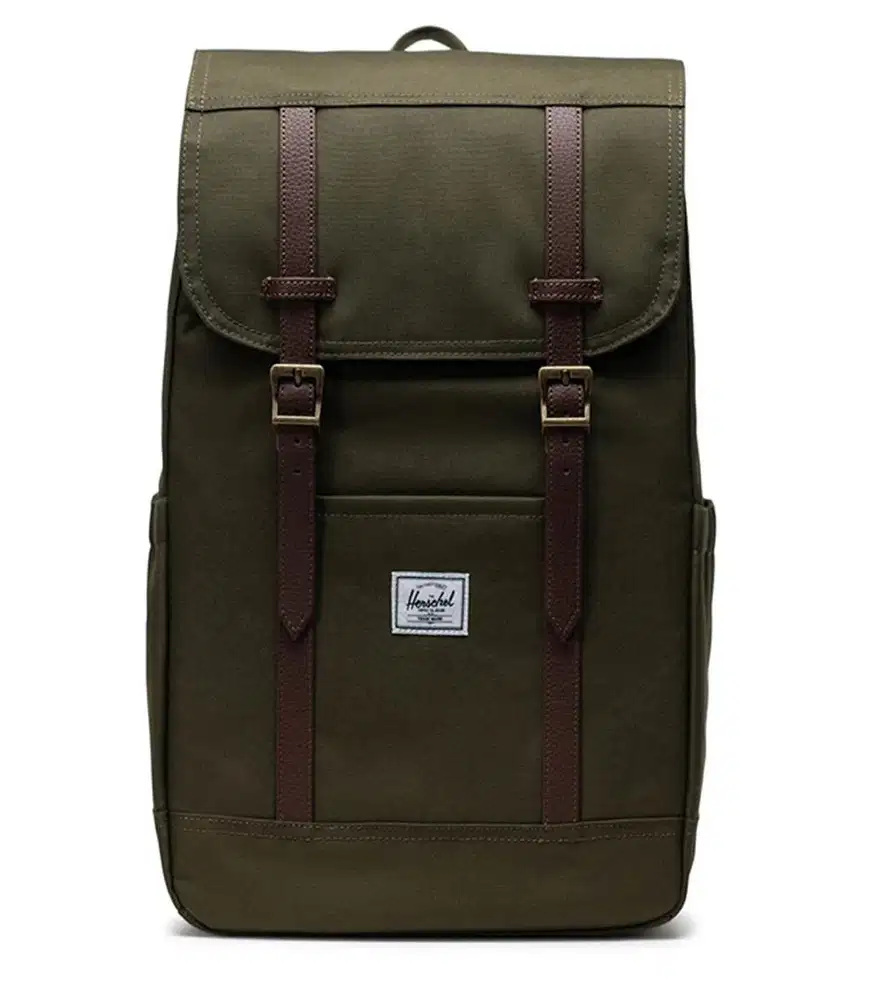 FS Tas Herschel Retreat Backpack 23L Bags Ivy Green NEW
