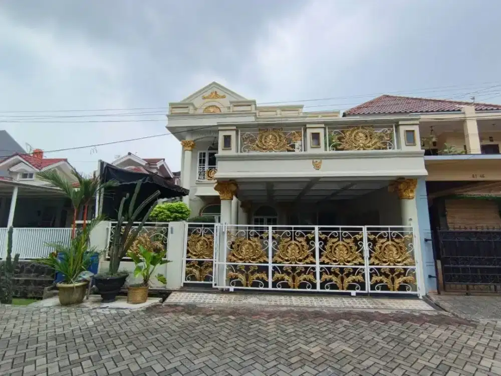 Dijual Murah rumah mewah Unfurnished di Gardenia Villa Galaxy,Taman Galaxy