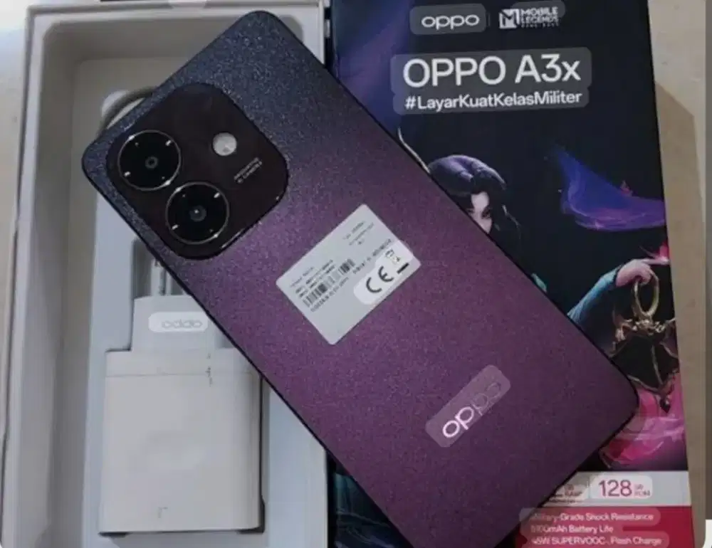 Oppo A3x pemajaian 5 bulan