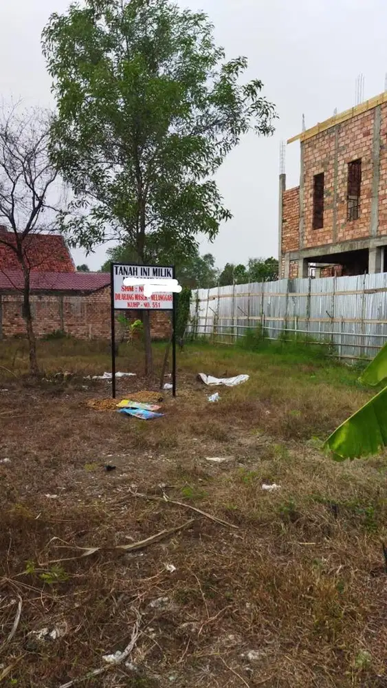 Jual Tanah Kavlingan SHM