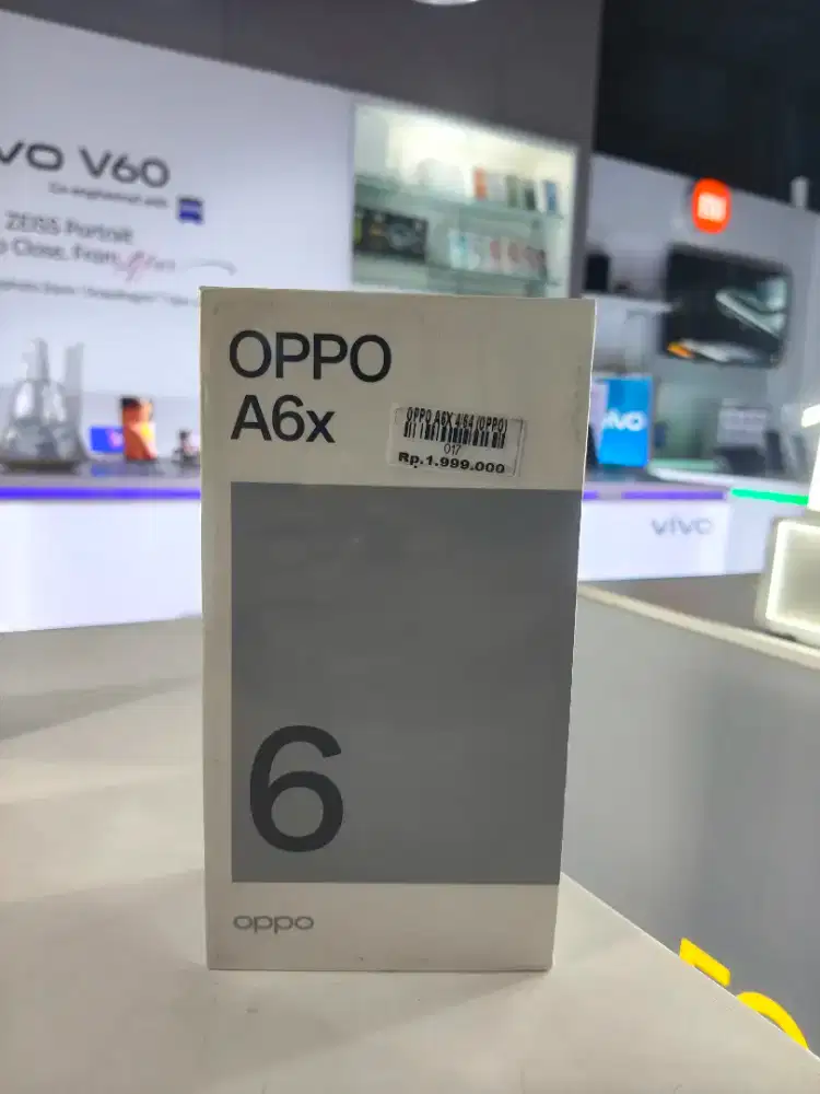 ready Oppo A6x 4/64 garansi resmi 1tahun Atlantis dahsyat