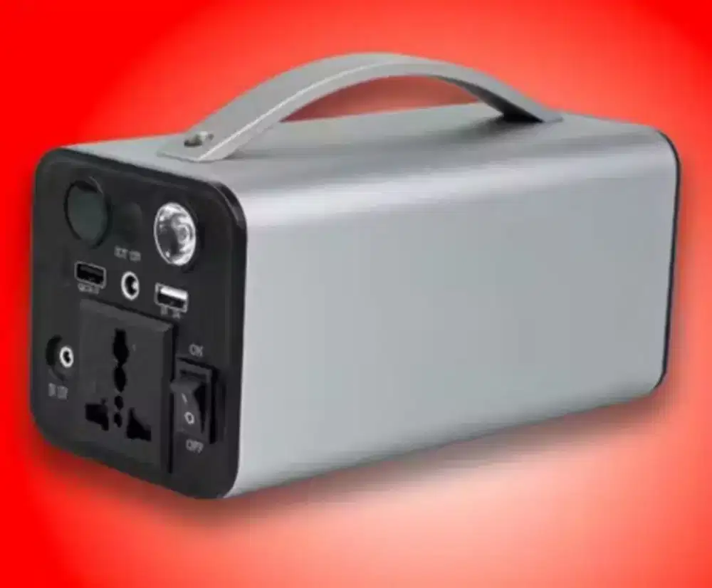 Portable solar generator power station 69800 mAh