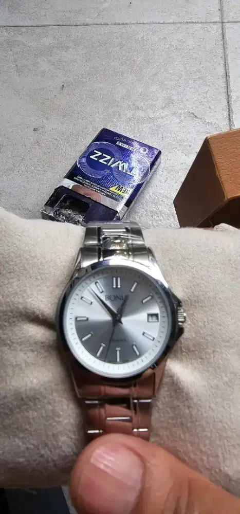 Jam tangan arloji cewek wanita bonia baru