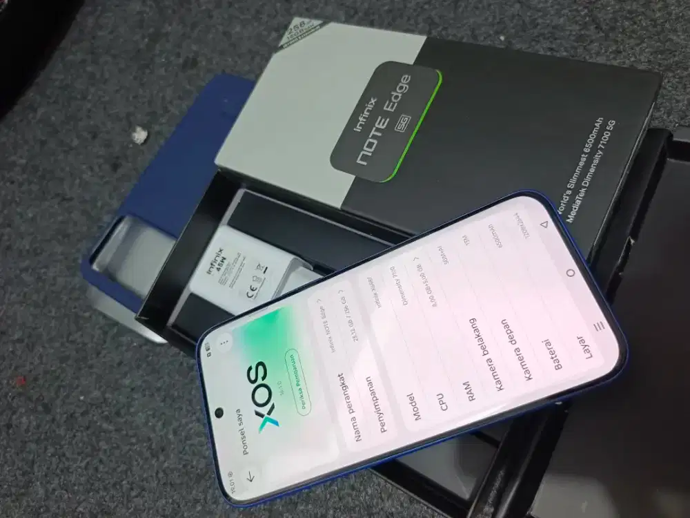 INFINIX NOTE EDGE 5G RAM 8/256GB