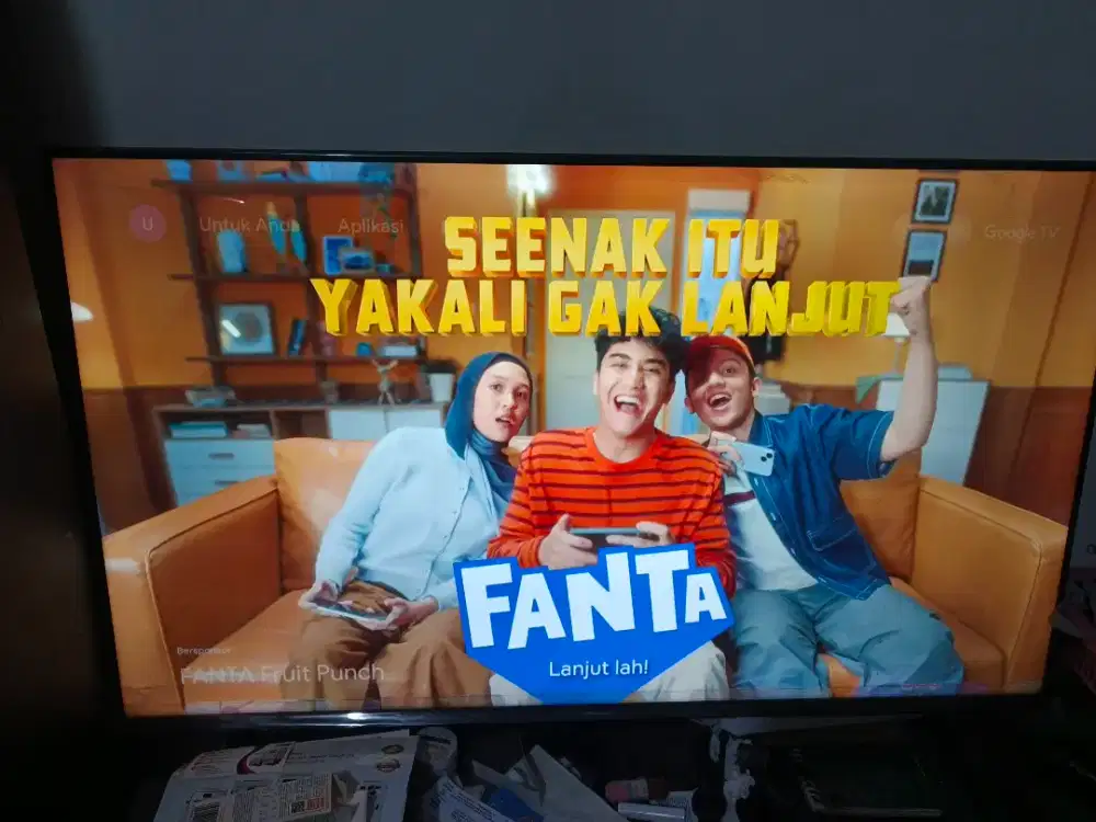 Dijual smart TV android 43inch Hisense