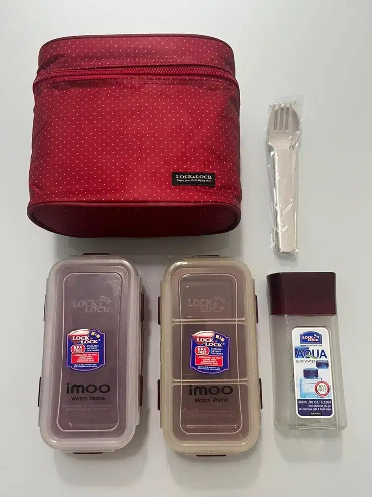 LocknLock Lunch Box 3P with Bag