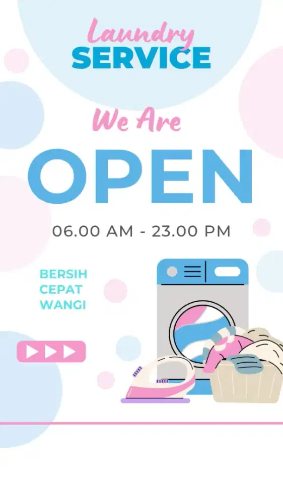 LAUNDRY FREELANCE SETRIKA