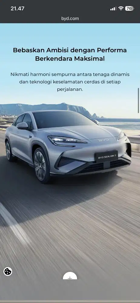 BYD Sealion 7 2026 Listrik