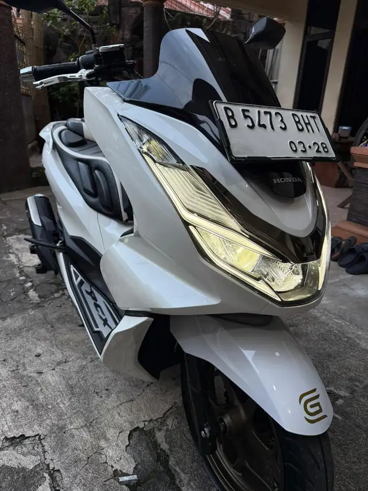 Honda PCX 160 ABS 2023 full super gress like new modif ganteng KM 1000