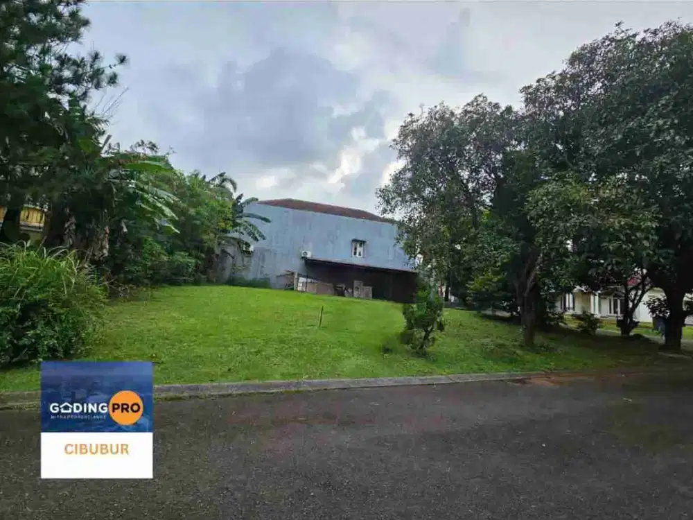 DIJUAL KAVLING 

Kavling Hook Siap Bangun Dalam Cluster di Kota Wisata Cibubur