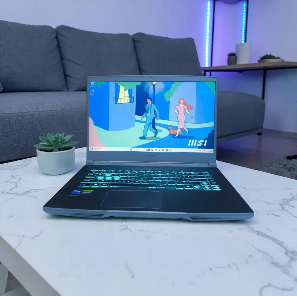 MSI  THIN 15 B12VE DEFTLY PLAY Mulus NVIDIA RTX 4050 VRAM 6GB [GEN 12]