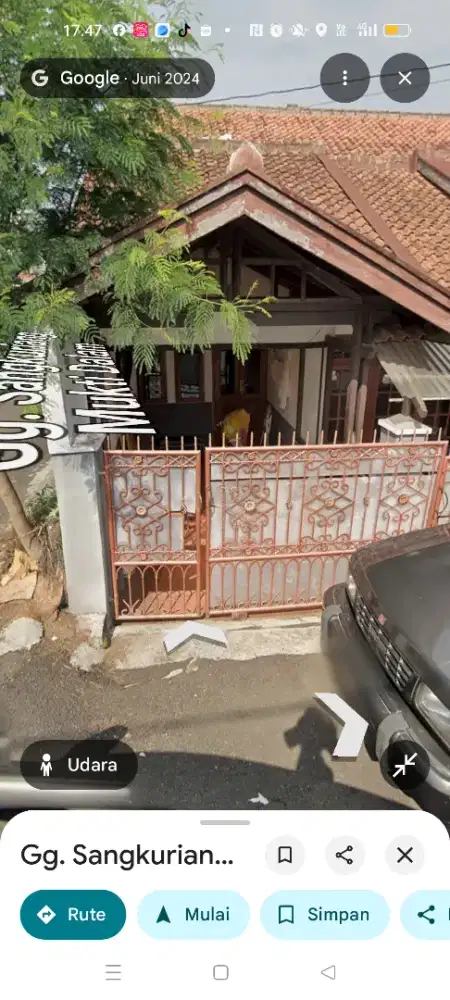 Di kontrakan rumah beserta isi nya. Lokasi strategis dekat RS Dustira,