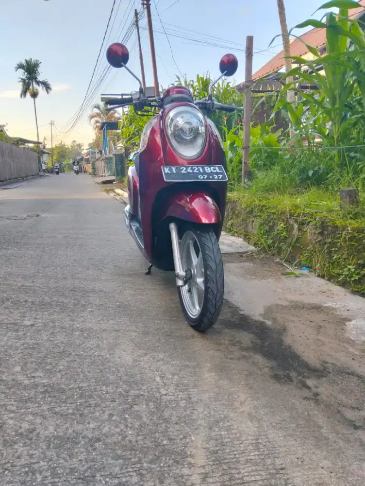 Scoopy stater halus thn 2016 pmk  2017