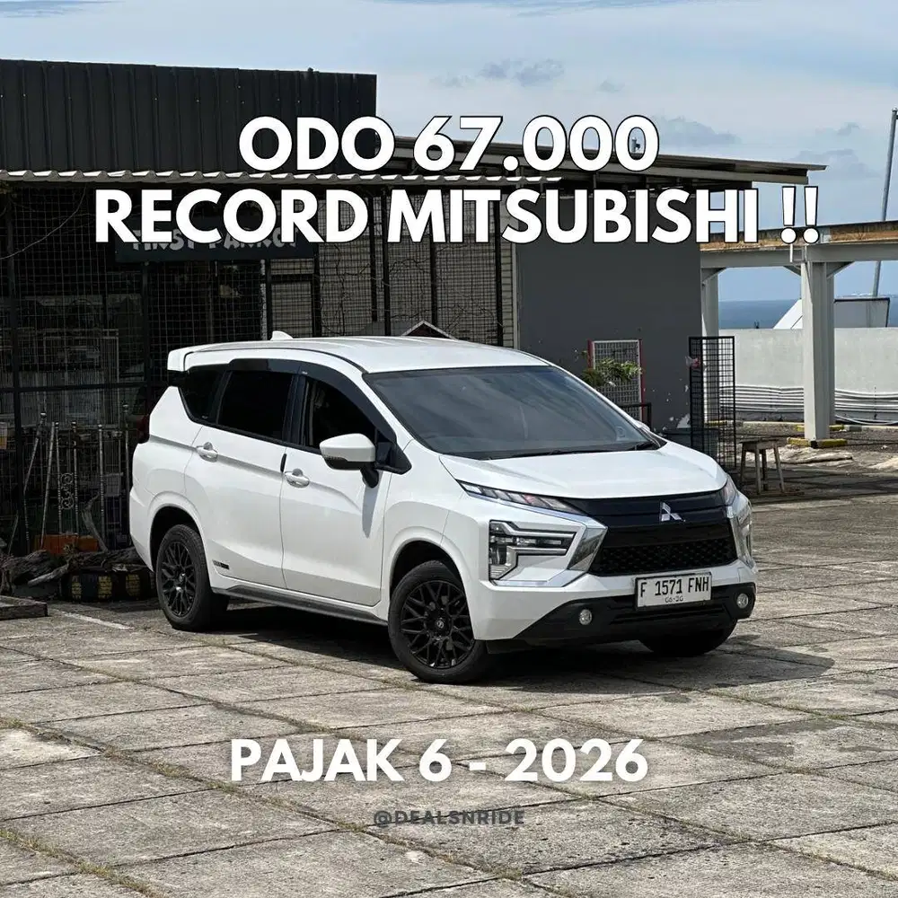 MURAH MERIAH !! KM 67.000 PAJAK 6/2026 NEW XPANDER EXCEED 2022 MURAH