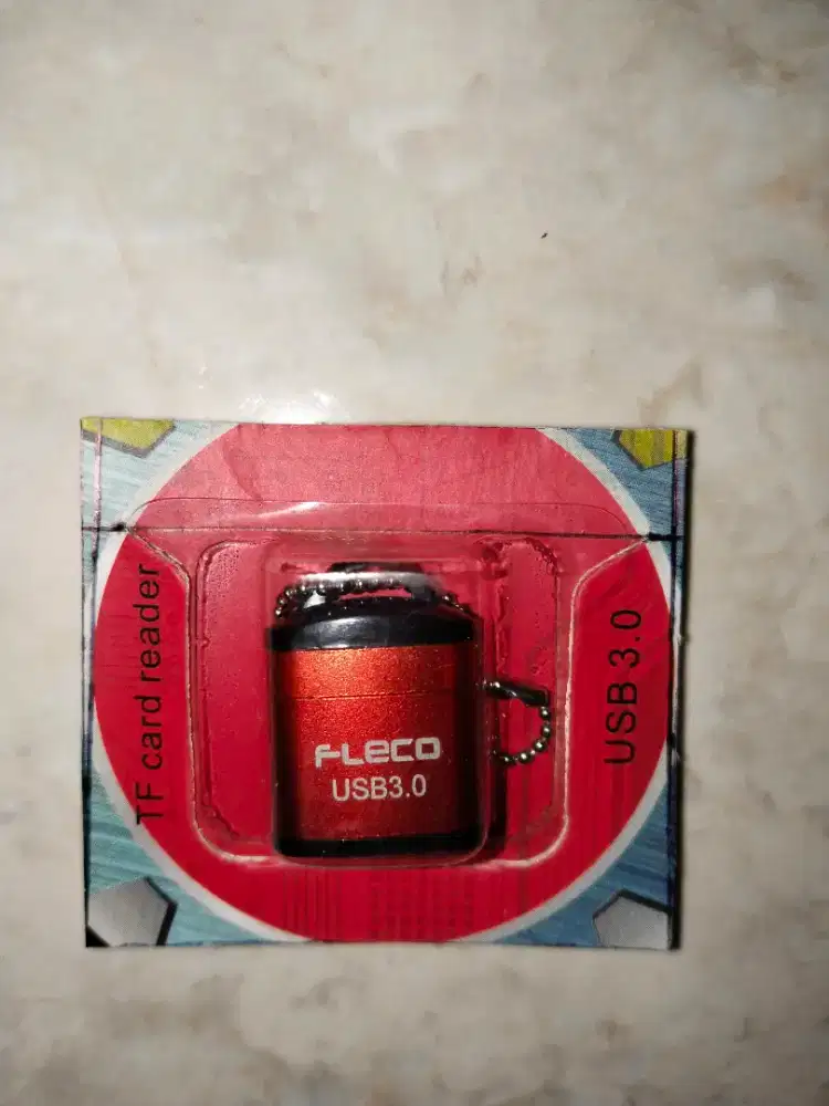 jual card reader khusus untuk memory micro sd card merk fleco