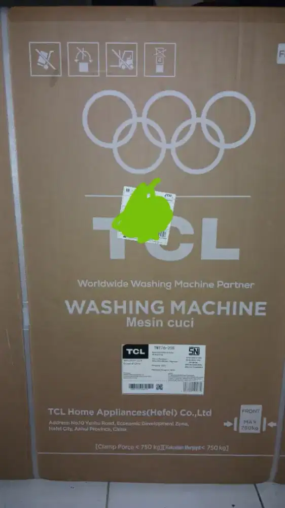 Mesin Cuci TCL-7Kg SeriTWT76-20S