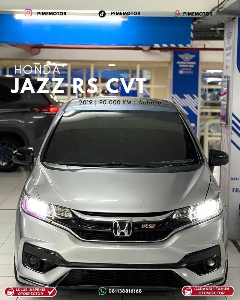 HONDA JAZZ RS CVT 2019 PM 2020
