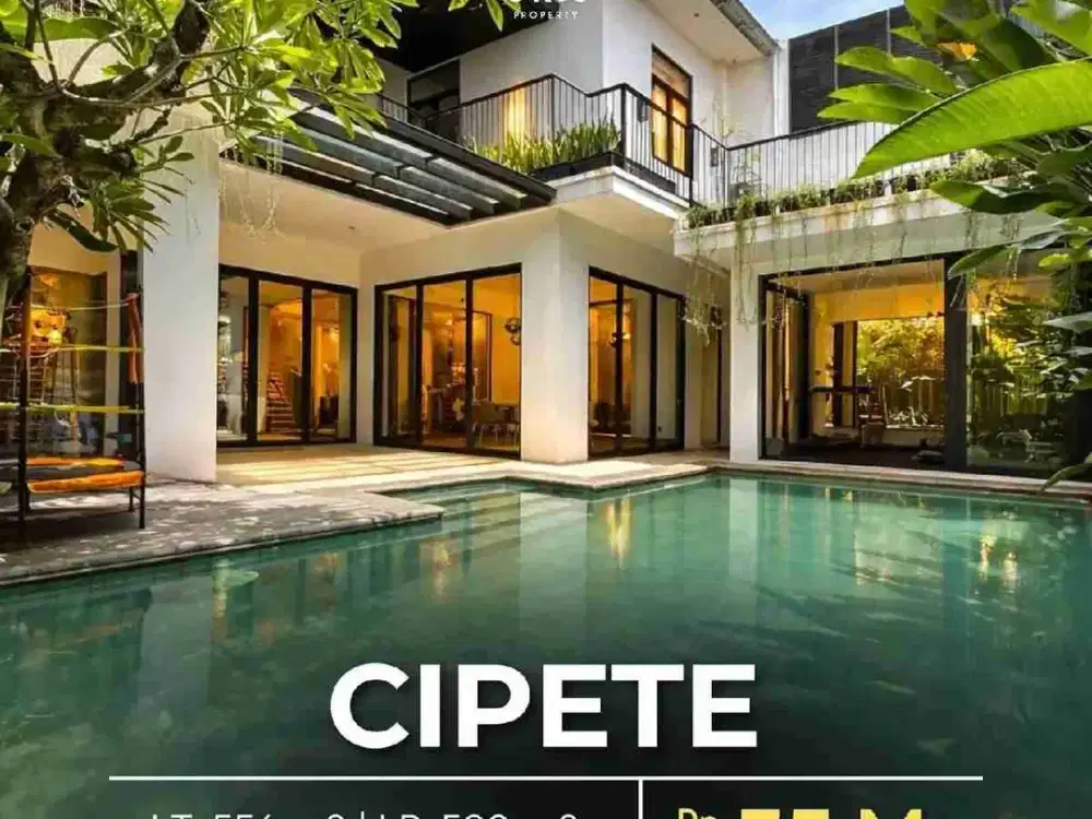 LUXURY RESORT HOUSE
FULL FURNISHED, EXCLUSIVE AREA di CIPETE JAKARTA SELATAN