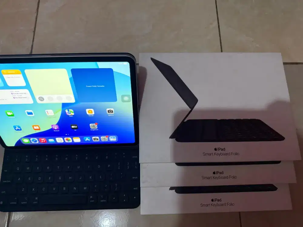 Apple Keyboard Folio 11 iPad Pro M1 M2 inc inch smart 2018 2020 air 4