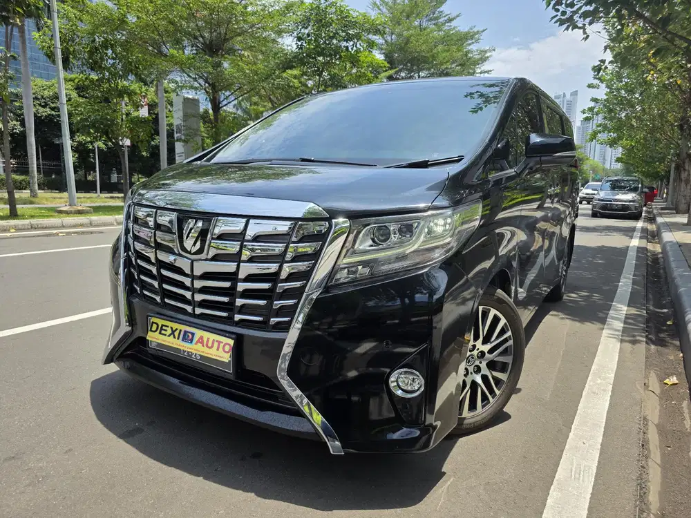 (KM45000)TOYOTA ALPHARD G ATPM 2017 NIK 2016 ISTIMEWA KM RENDAH!!
