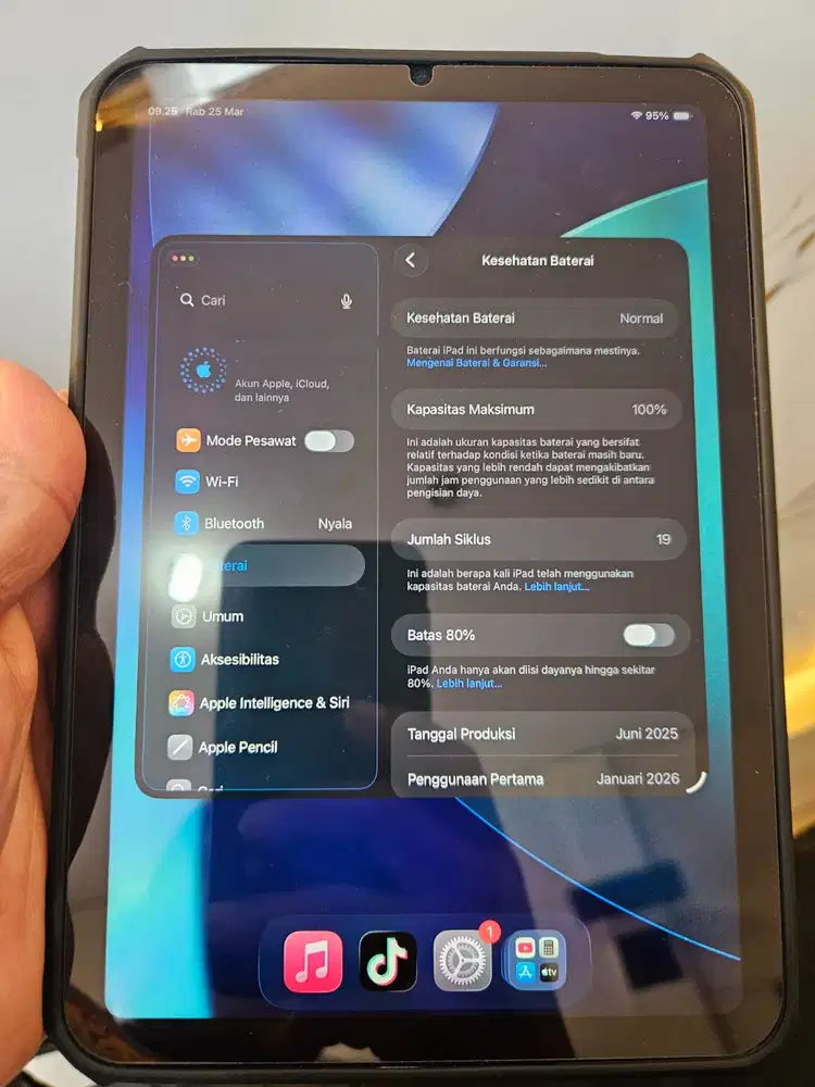 Jual ipad mini 7/126 like new