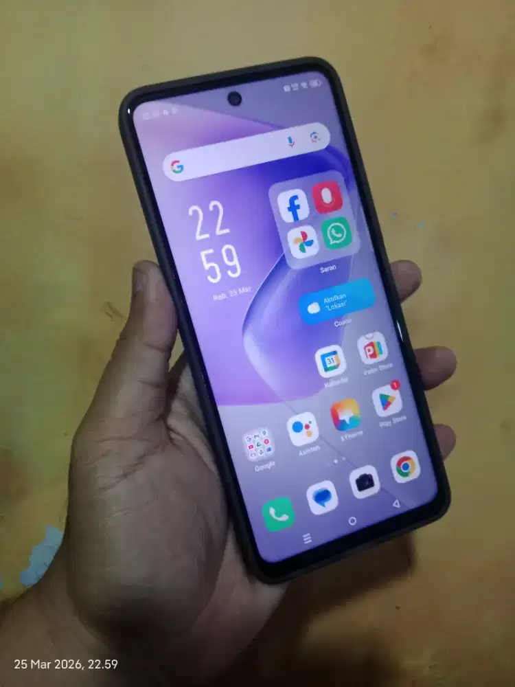 Infinix hot 50 NFc ram 6/256 gb nominus mulus cari kembalian ajukan