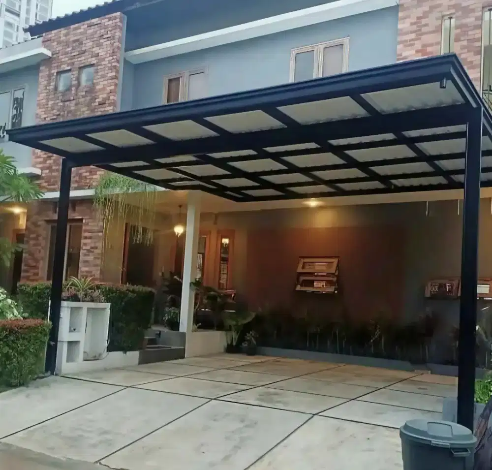 Kanopi hollow galvanis atap alderon