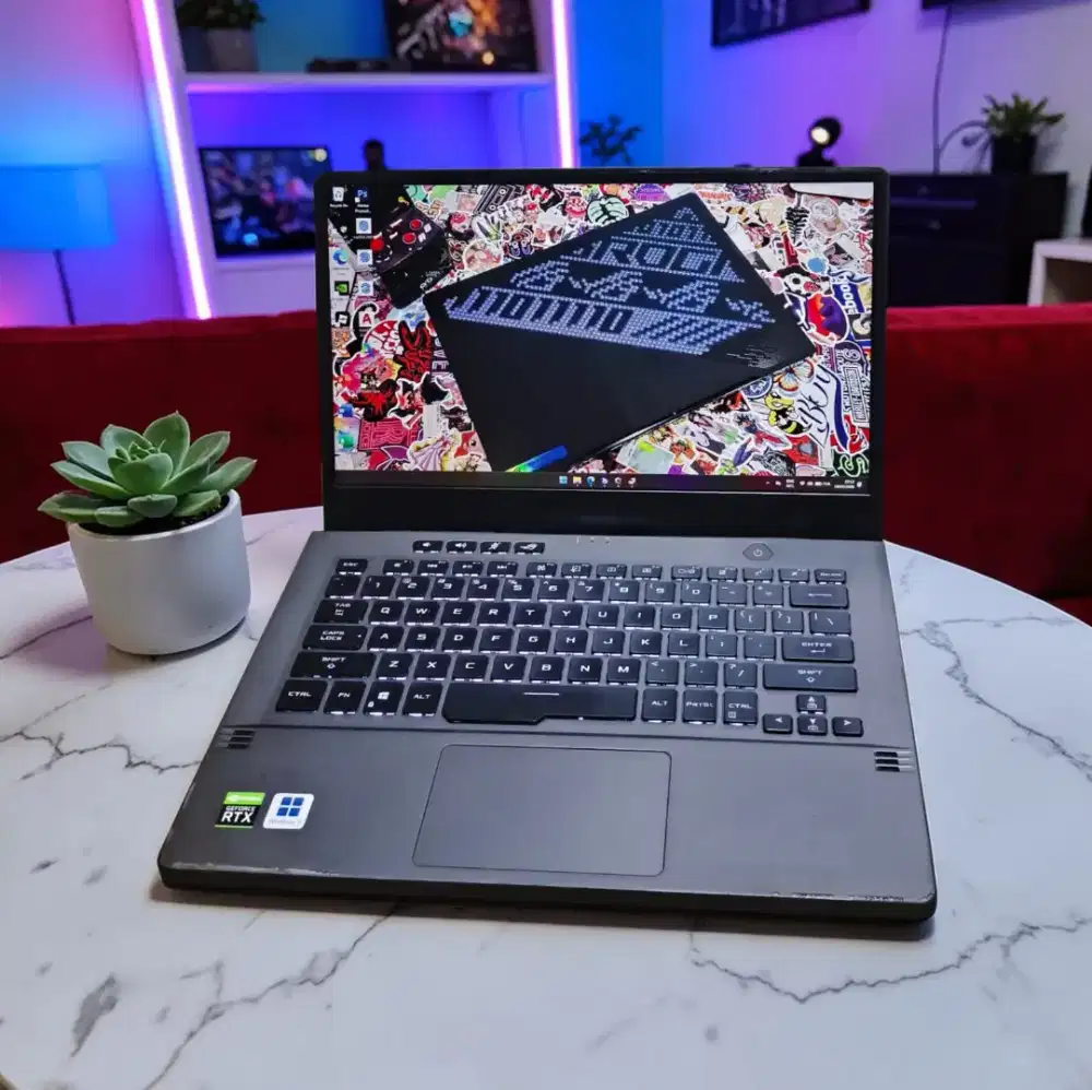 Laptop Gaming ASUS ROG ZEPHYRUS G14 Animatrix Ryzen 9 Ram 16/1tera COD