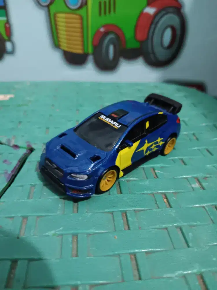 Hotwheels subaru ban karet