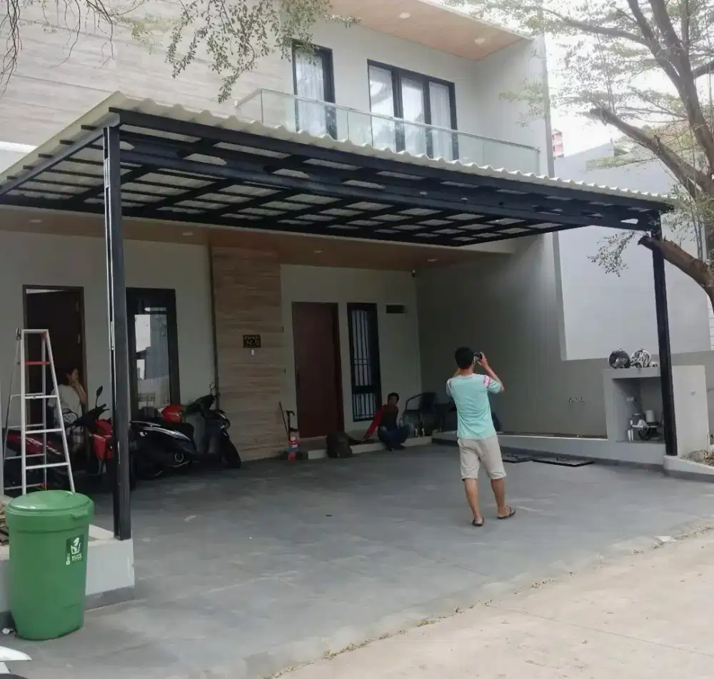 Kanopi baja ringan atap alderon