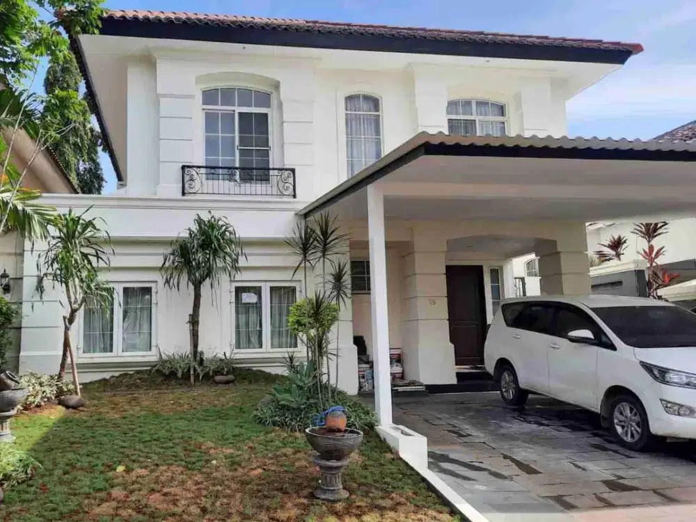 Dijual Rumah 2 lantai di Taman Mediteranian, Jl telaga warna, Lippo Karawaci, Tangerang