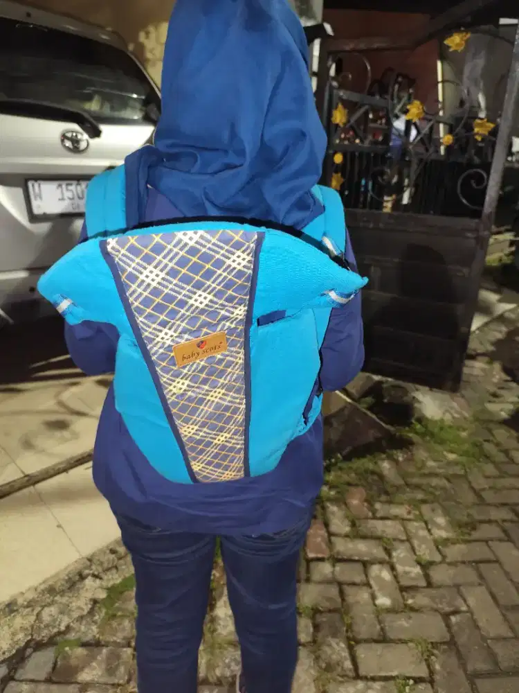 BABY SCOTS Gendong Ransel Kotak - Scots 2 series