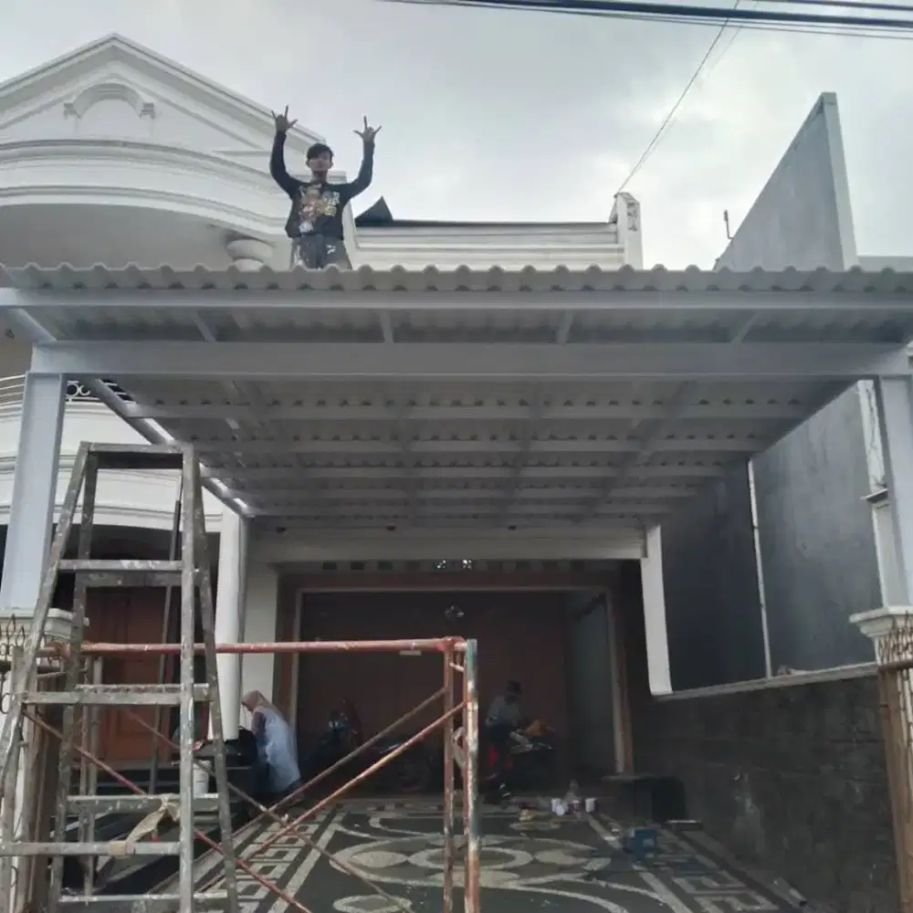 Kanopi atap alderon rs