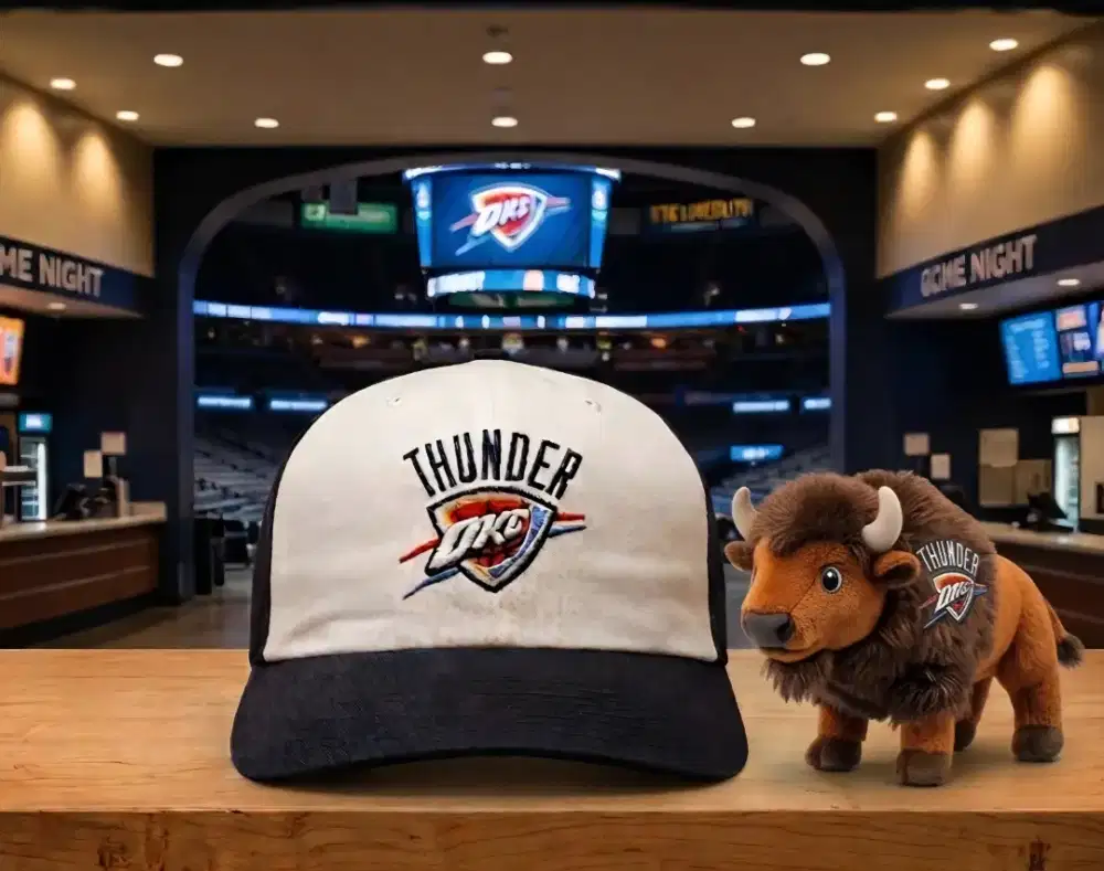 Topi Basket Oklahoma City Thunder OKC NBA '47 Original Second