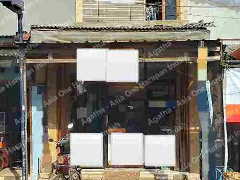 Ruko 2 lantai pinggir jalan lokasi ramai di Pulogebang, Cakung, Jakarta Timur