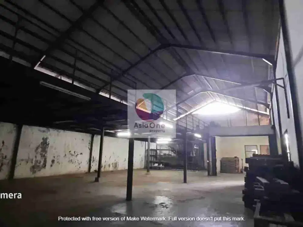 Gudang bebas banjir Pondok Kelapa Jakarta Timur dijual