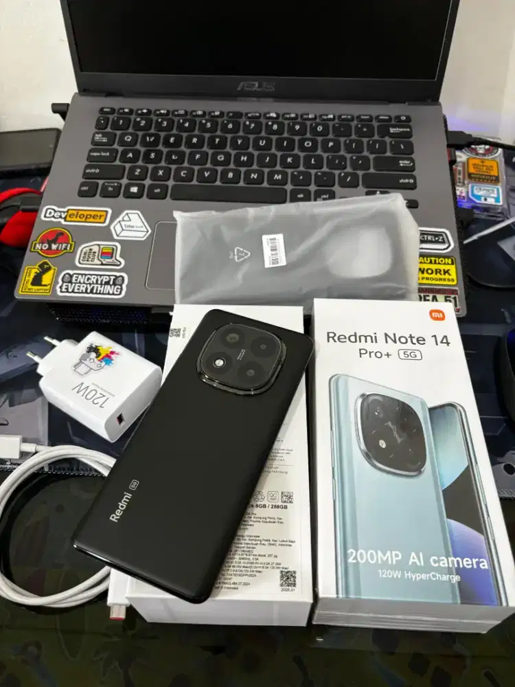 Redmi Note 14 Pro Plus 5G Garansi ON Juli 2026 Fullset Mulus
