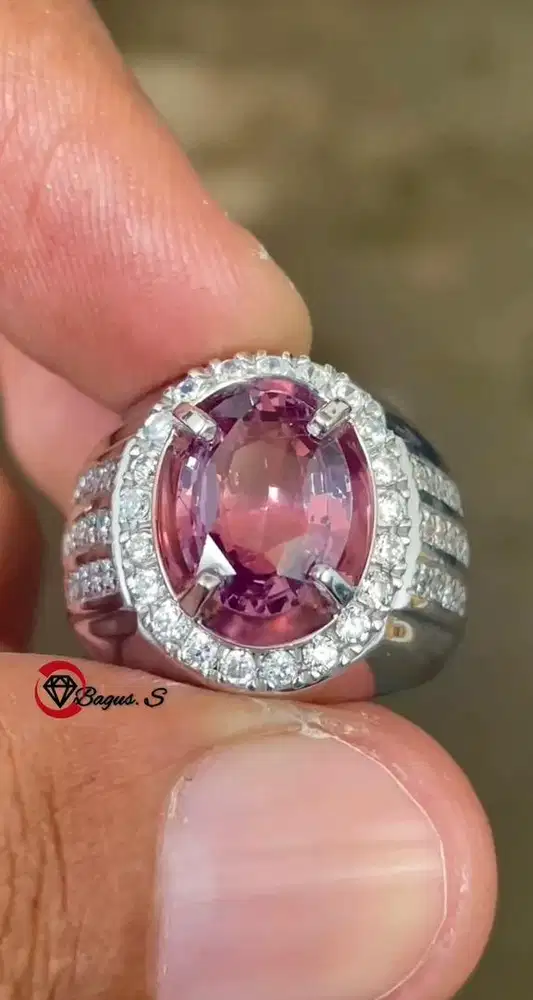 Natural Pink Sapphire NoHeat 3.2 CT