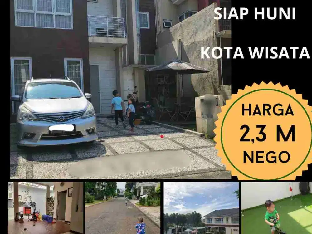 Dijual Cepat rumah rapi 2 lantai di Kota Wisata Cibubur