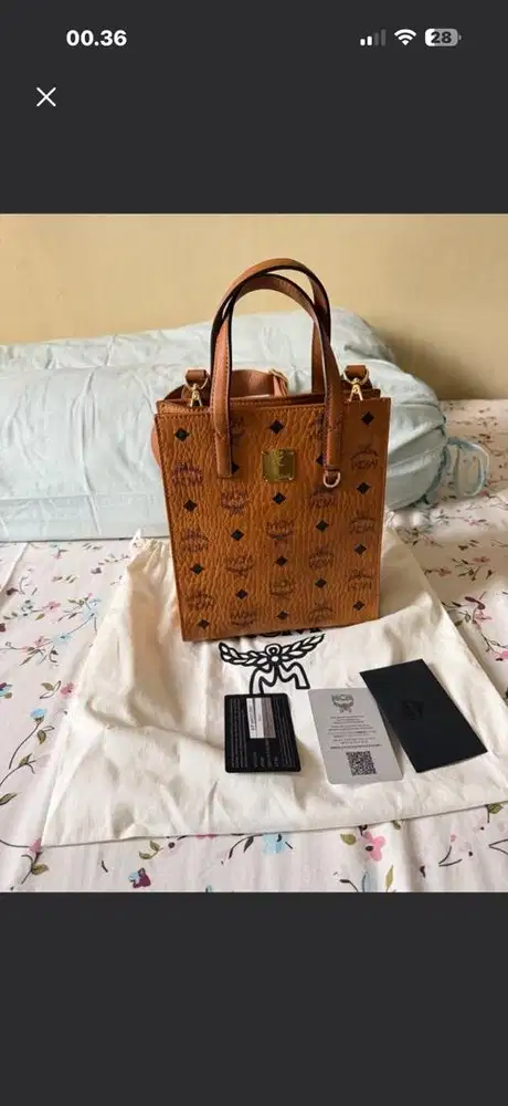 tas mcm wanita ori